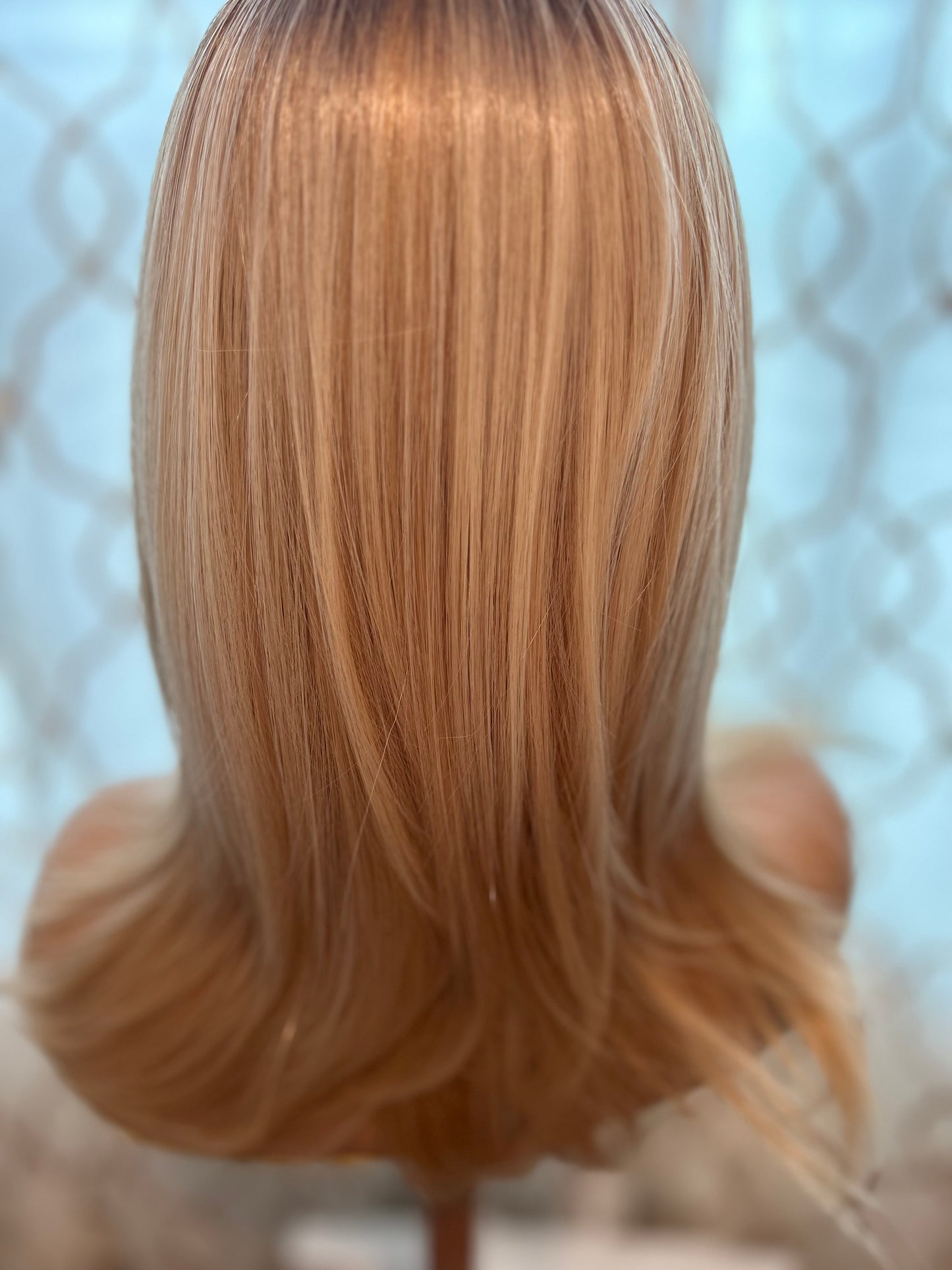Synthetic Gradient Platinum blond/brown